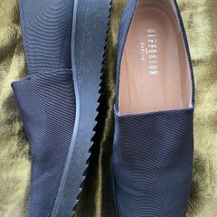 Diffusion Dublin Black Tessuto Loafers Size 5