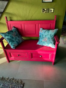 Pink Monks bench