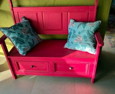 Pink Monks bench