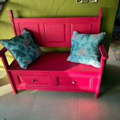 Pink Monks bench