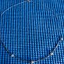 Vintage Sterling Silver 925 Necklace with Pearls 2,7g Image 7