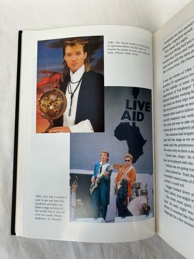 Signed Martin Kemp TRUE Autobiography, Spandau Ballet, Genuine Signature, HB