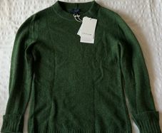 Jigsaw London Green Cloud cashmere cardigan size XS