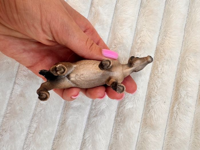 Schleich Donkey Burro Jenny Farm Animal Figure 2008 D-73527  approx. 8.5 cm. Used Please see photos