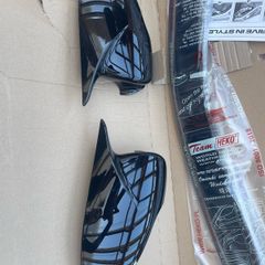 Brand new Mirror covers to fit Mercedes E-class W211 In gloss black