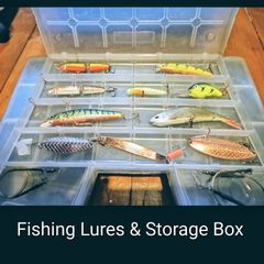 Fishing Lures & Storage Case