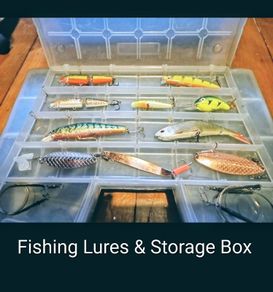 Fishing Lures & Storage Case