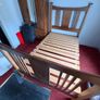Edwardian Small Double Bed in Oak & Mahogany Image 2