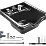 Hair Backwash Basin Shampoo Bowl Sink Black ABS Plastic Salon and Spa For  Beauty Salon Equipment Image 3