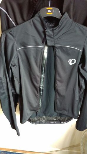 Pearl Izumi Pro Pursuit LS Longsleeve Wind Jersey Black/Black lightweight breathable On3n3ss Chest 18 inches pit to pit