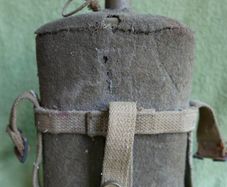 Original WW2 MK VII Water bottle and Webbing Cradle