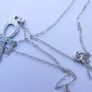 Vintage Sterling Silver 925 Ankh Pendant and Chain length 16,5" / 2,37g Image 8