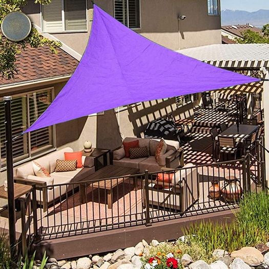 Sun Shade Sail Waterproof Triangle Sun Shade UV Block Sunscreen Awning Garden Beach Patio Canopy 3x3x3m MULTIPLE SIZES/COLOURS AVAILABLE (FREE SHIPPING)