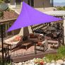 Sun Shade Sail Waterproof Triangle Sun Shade UV Block Sunscreen Awning Garden Beach Patio Canopy 3x3x3m MULTIPLE SIZES/COLOURS AVAILABLE (FREE SHIPPING) Image 9