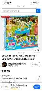 Little Tikes Water table