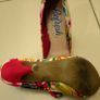 REFRESH - flowers high heels size UK6 or EU39 - high heel shoes Image 6