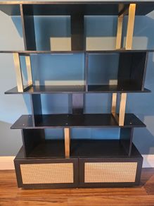 Book shelf display cabinet