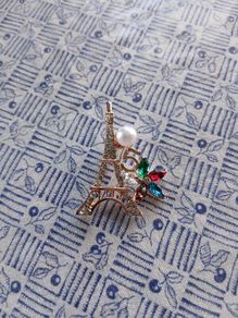 Eiffel Tower Brooch