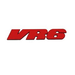 3D VR6 Metal Chrome Zinc Alloy Emblem Body Badge Sticker for Volkswagen Golf R32 Passat CC R36 GT Touareg Phaeton