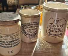 5 Vintage Marmalade Pots