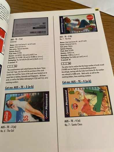 call card book