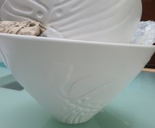 Two Ceramic Salad Bowls