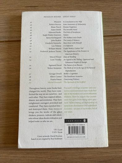The Spectacle of the Scaffold (Michel Foucault)