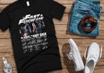 Fast & Furious Anniversary 19 Years Fast Saga T-Shirt movie T-Shirt