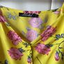 dress bnwot size large motel yellow floral dress Image 4