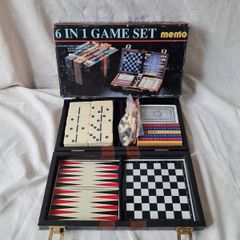 Vintage memo 6 in one travel game all brand new