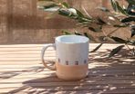 Taszuri Creations Bossea Porcelain Mug - Argile Rose