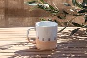 Taszuri Creations Bossea Porcelain Mug - Argile Rose