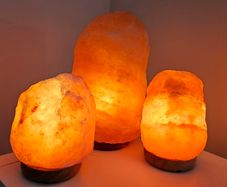 3 Salt Lamps