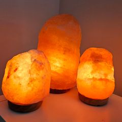 3 Salt Lamps