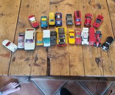 Lot of corgi matchbox cars