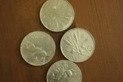 Italy 10 lire coins