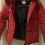SIKSILK Red Jacket with Fur Hood Image 2
