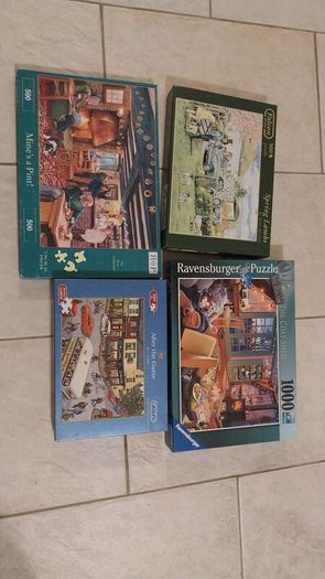 Jigsaws 6euro each