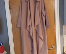 Primark  Lightweight Dusty  Pink Long  Coat.  S. 16    New.