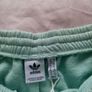 ladies Adidas tracksuit bottoms mint green  UK 10 Image 4