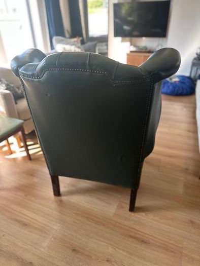 Chesterfield High Back Wing Chair