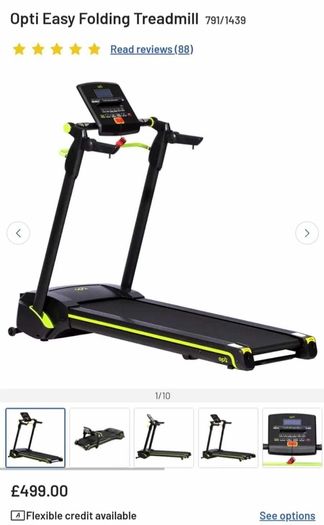 Opti Folding Treadmill
