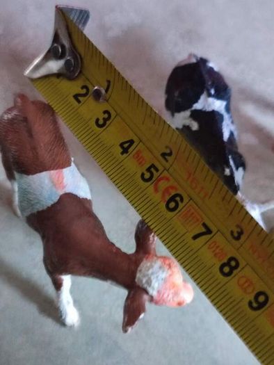 Collection of 4 COWS animal Farm toys .
