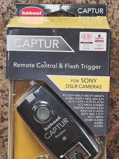 Hahnel Captur Remote Control And Flash Trigger For Sony Dlsr Cameras Brand New Camera Accessories