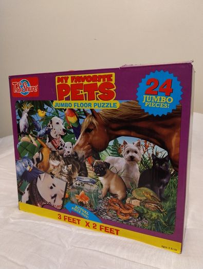 My Favourite Pets Jumbo Giant Floor Puzzle