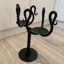 Black Cast Iron Candlebra Image 9