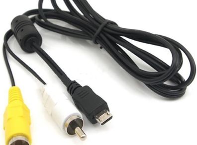 Mini USB Male To 2 RCA AV Adapter Cable Audio Video Cable