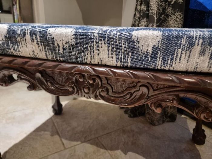 Stunning Carved Bench
