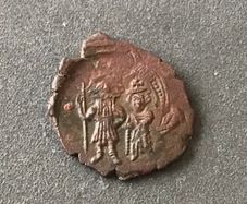 Byzantine Empire Emperor Constans II 641 AD Follis