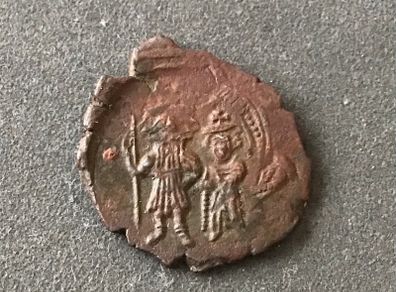 Byzantine Empire Emperor Constans II 641 AD Follis